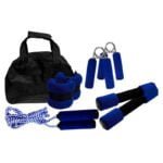 KIT AERÓBICO CON PESAS Y LAZO