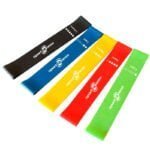 SET DE 5 BANDAS ELÁSTICAS EN LÁTEX