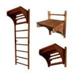 Espaldera Sueca de Madera