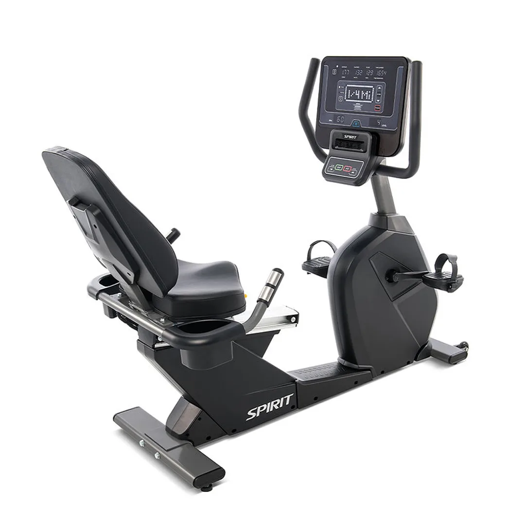 Bicicleta Recumbent Profesional Autogenerada CR800+ Spirit Fitness