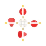 Baldes Acuaticos Cuadruples - Imagen 3