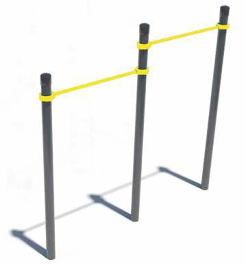 barras-asimetricas Barras Asimetricas O Dominadas Dobles - Imagen 1